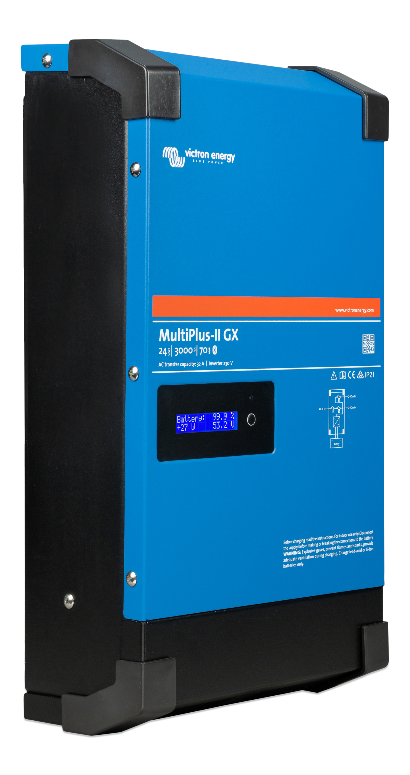 24/3000/70-32 230V GX MultiPlus-II 2 24/3000/70-32 230V GX MultiPlus-II - Image 2
