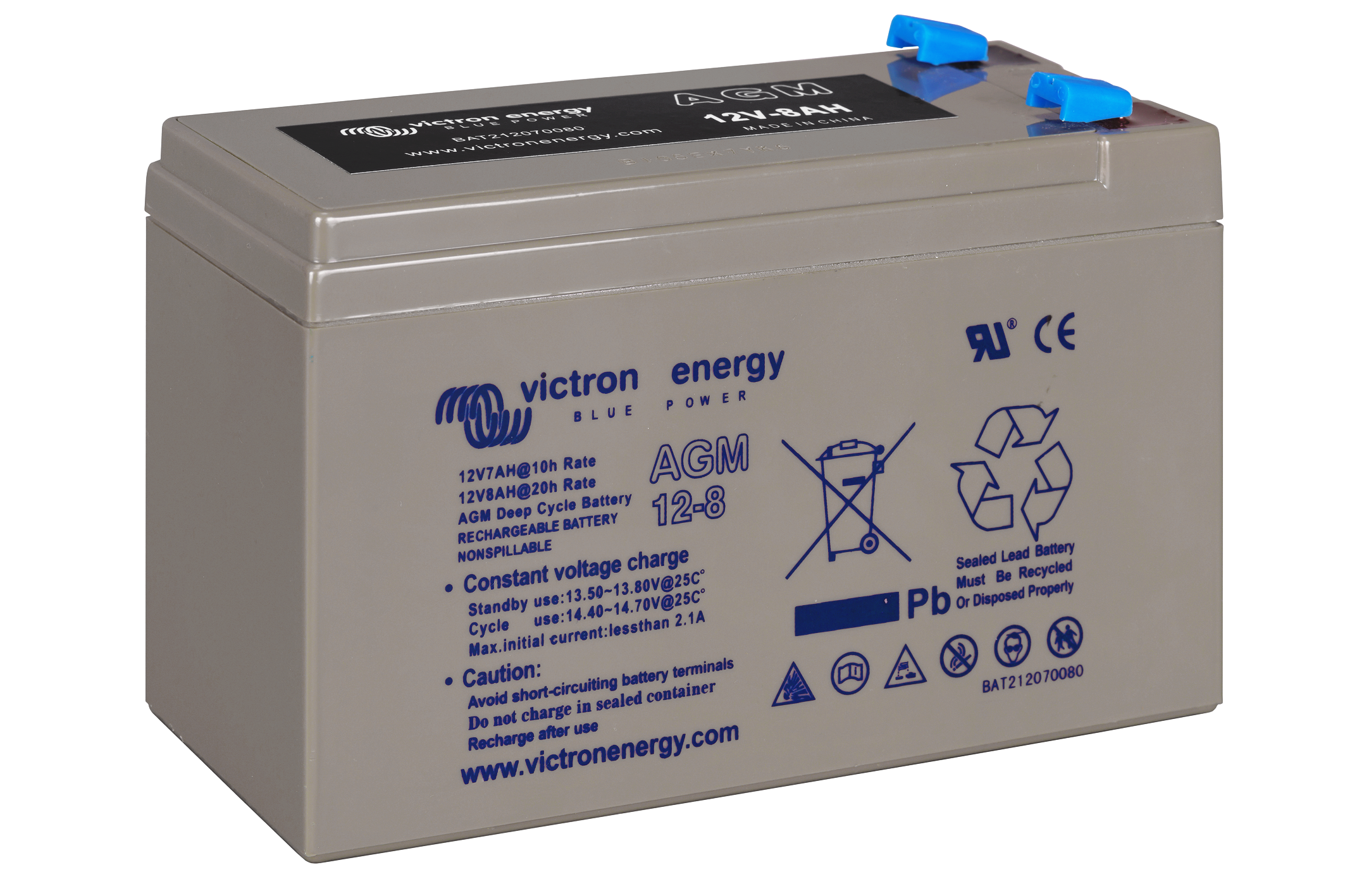 12V/8Ah AGM Deep Cycle Batt. 3 12V/8Ah AGM Deep Cycle Batt. - Image 3