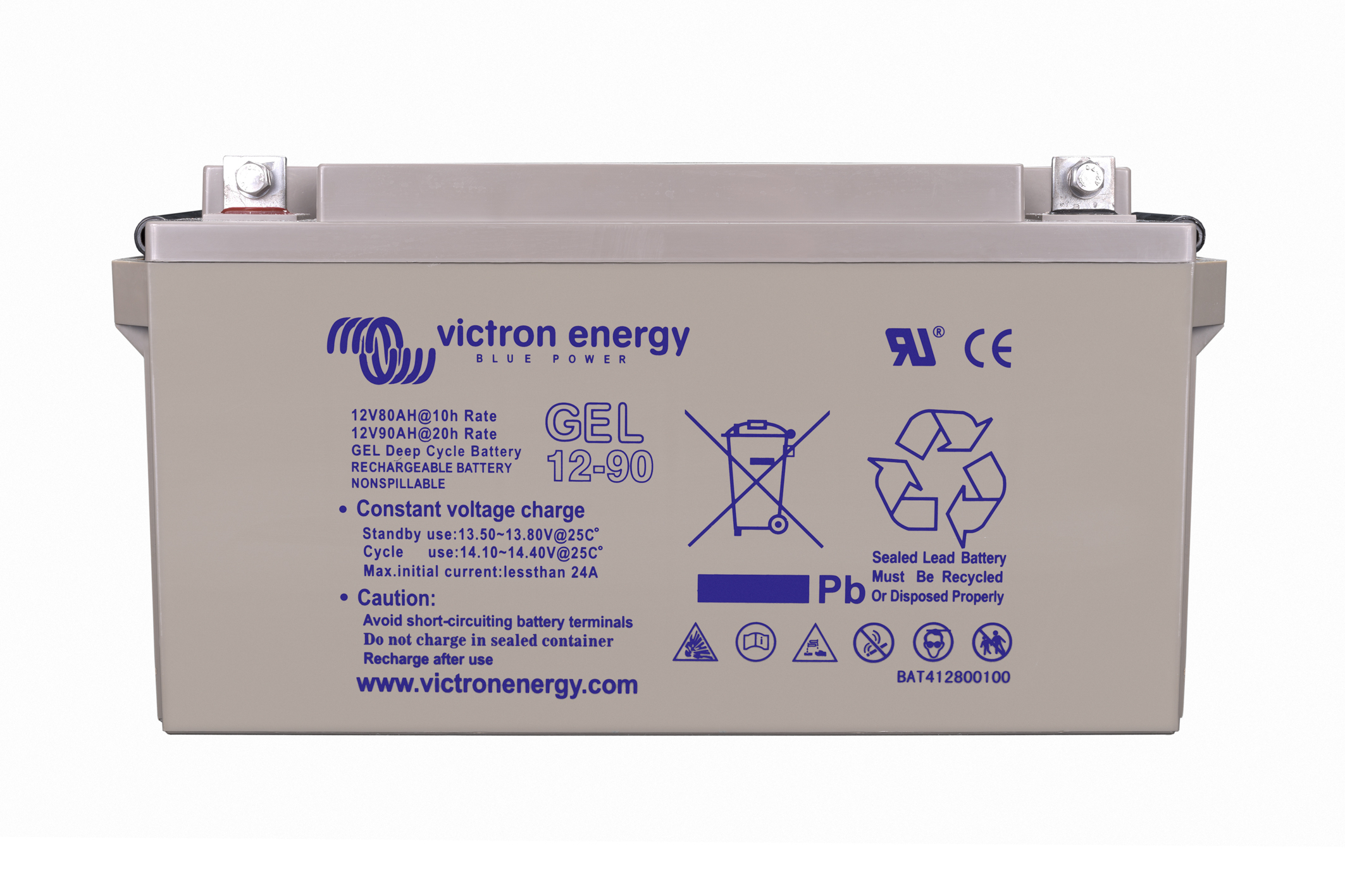 12V/90Ah Gel Deep Cycle Batt. 1 12V 90Ah gel deep cycle battery